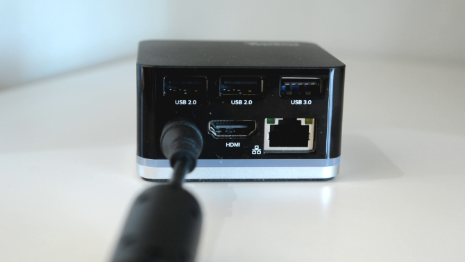 Ports USB, HDMI, Ethernet sur la station d'accueil USB-C