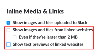 4 façons de supprimer et de désactiver les aperçus de liens dans les paramètres Slack