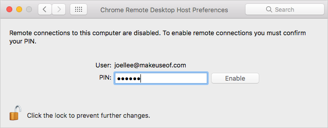 Contrôlez votre PC depuis n'importe où à l'aide de Chrome Remote Desktop chrome remote desktop mac 3