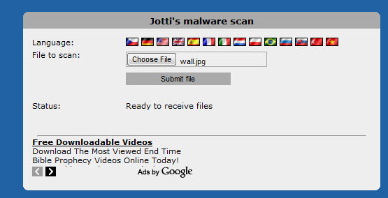 scanner de virus web