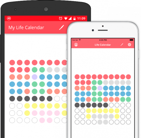 Calendrier de vie - Meilleures applications de journal et de journal