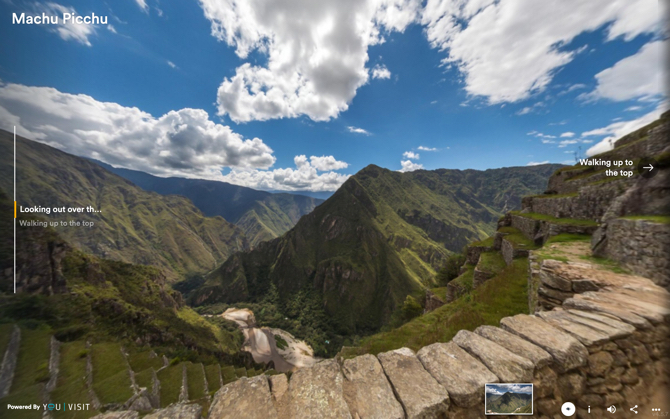 Visite virtuelle du Machu Picchu