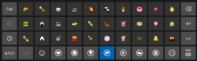 clavier emoji windows 10