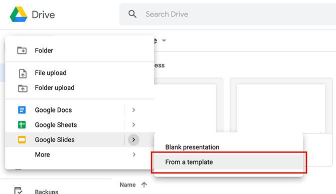 Comment créer une présentation Google Slides