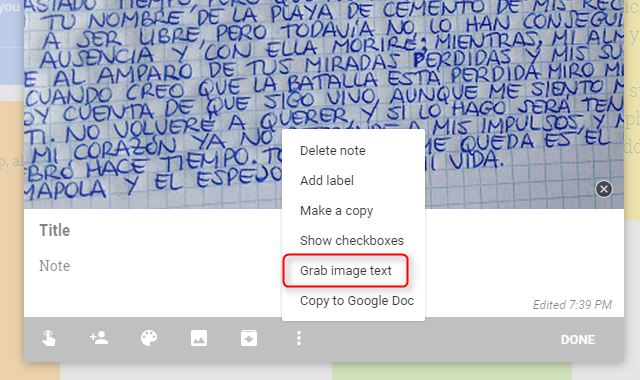 google keep