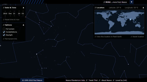 sites web de l'espace