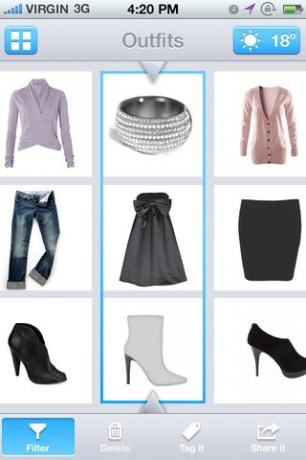 123DressMe: Créez un placard virtuel de vos vêtements sur vos costumes de téléphone