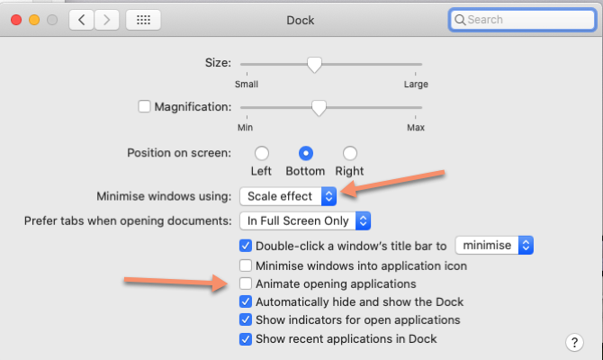 Effets visuels Mac