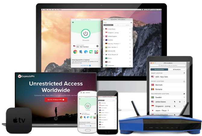 Obtenez un essai gratuit avec ExpressVPN 