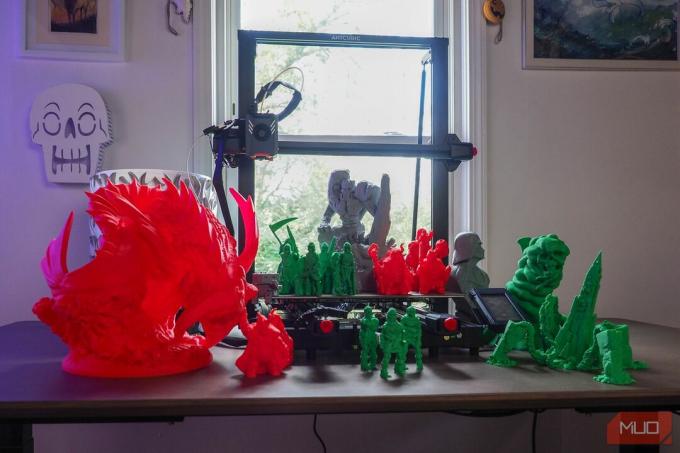 Échantillons d'impression Anycubic Kobra 2 Max