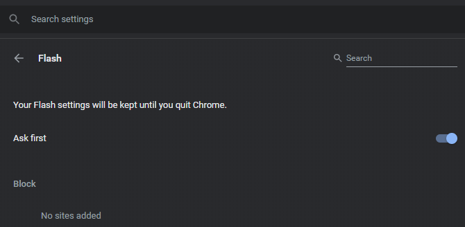 Chrome Activer Flash