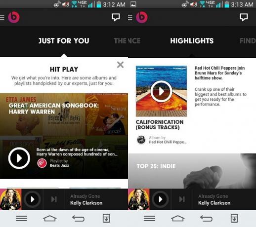 L'algorithme, ce sont les gens! Sortez avec Beats Music pour Android 1 UKW9D3w