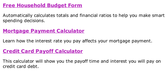 calculateur de budget domestique gratuit