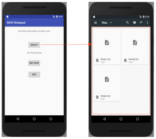 android create app androidstudio screen1new flow