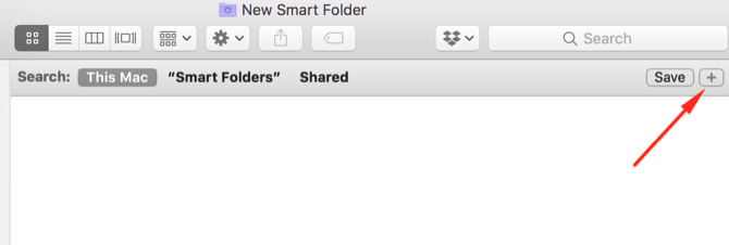 Mac Créer un nouveau dossier intelligent