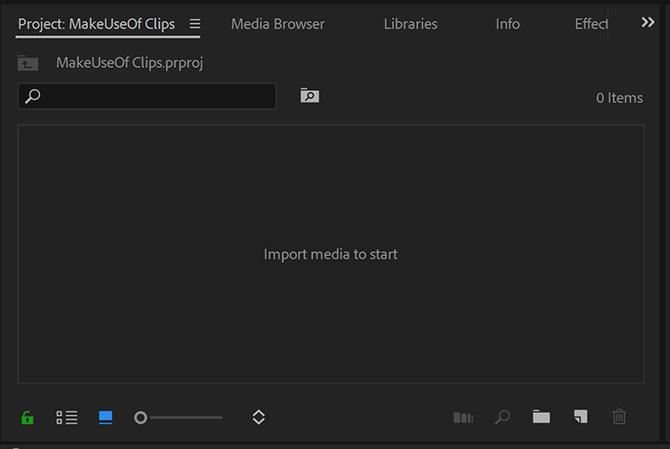 Adobe Premiere Import - Couper la vidéo Adobe Premiere