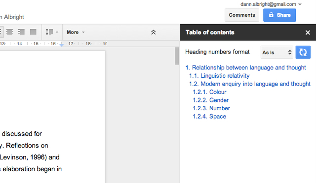 gdocs-toc