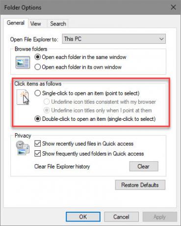 Comment réparer une souris double-cliquant dans Windows Option de simple clic de Windows