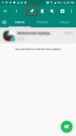 Comment épingler des conversations dans WhatsApp Pin Whatsapp Android e1513121559834