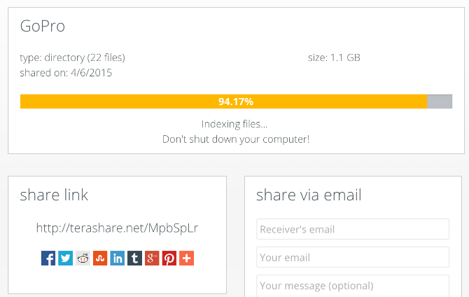 TeraShare combine le stockage cloud et le protocole p2p bittorrent pour un transfert rapide de gros fichiers