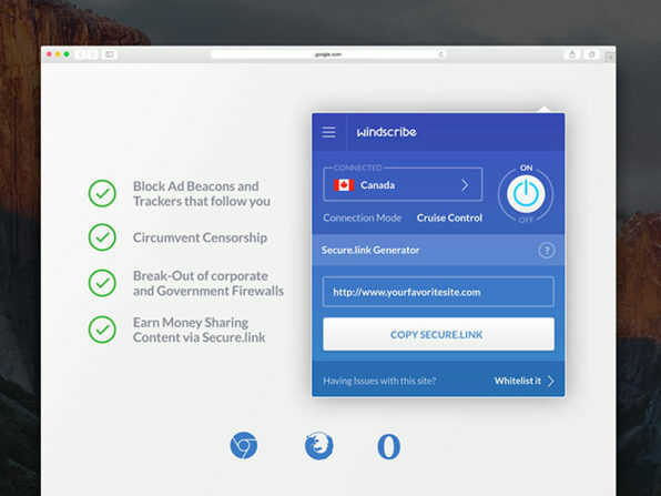 Comment protéger votre confidentialité sur Internet avec Windscribe VPN Windscribe 1