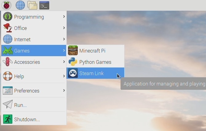 Lancez Steam Link sur le Raspberry Pi