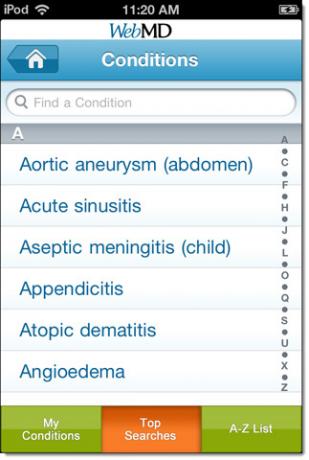 application webmd ipad