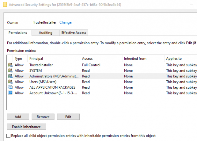 erreur dcom 10016 modifier les autorisations