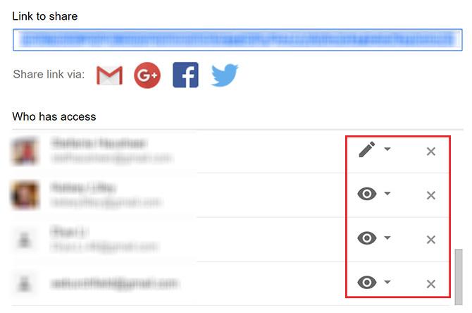 Comment voir qui a accès à vos fichiers Google Drive Modifier le partage
