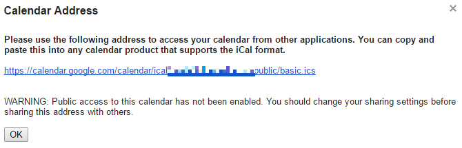 Comment intégrer Google Calendar dans Thunderbird Google Calendar ICAL copie d'adresse 670x215