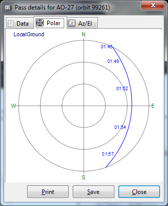 Suivre et prédire la trajectoire des satellites en direct à l'aide de Gpredict [Windows] gpredict10