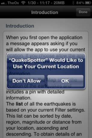 Quake Spotter - Un moyen facile à utiliser pour suivre les tremblements de terre [iOS, applications payantes gratuites] QuakeSpotter01