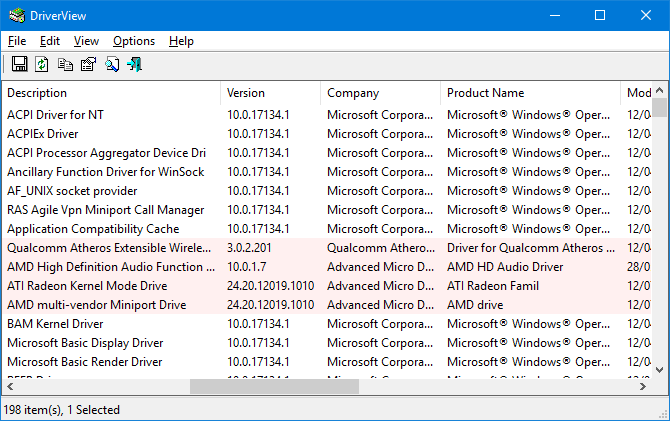 Comment trouver et remplacer les pilotes Windows obsolètes driverview 670x421