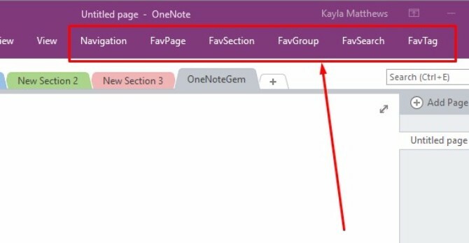 créer un modèle de calendrier onenote