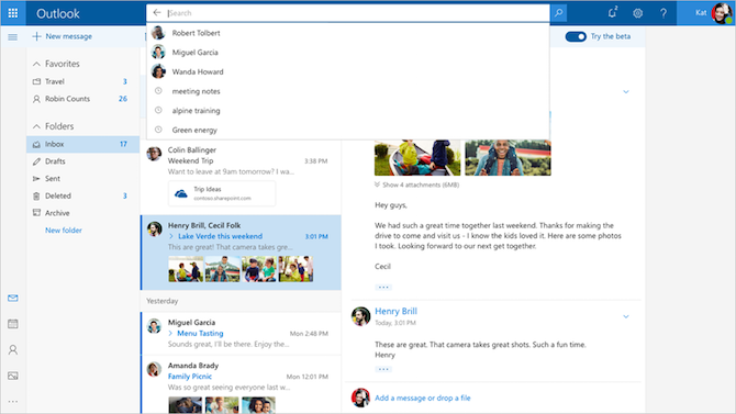 Comment débloquer la nouvelle version bêta d'Outlook.com Outlook Beta