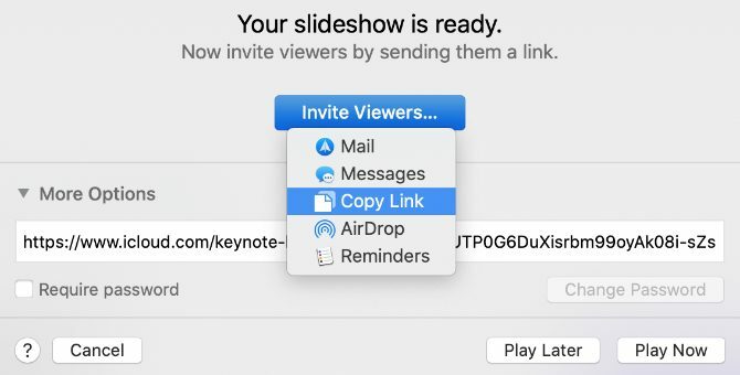 Option Keynote Live Invite Viewers