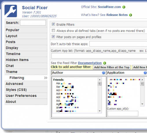 Nettoyez votre fil d'actualités Facebook avec le filtrage des fixateurs sociaux [Astuces Facebook hebdomadaires] Filtres des fixateurs sociaux