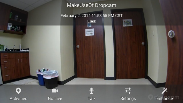 examen de la caméra de sécurité dropcam pro wifi