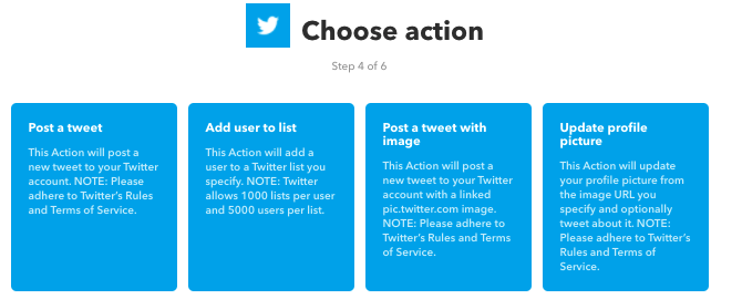 IFTTT Action