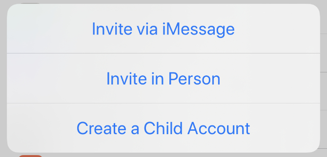 Créer un compte enfant pour le partage familial sur iPhone