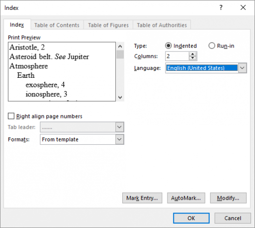 Comment créer des rapports et des documents professionnels au format Microsoft Word Index