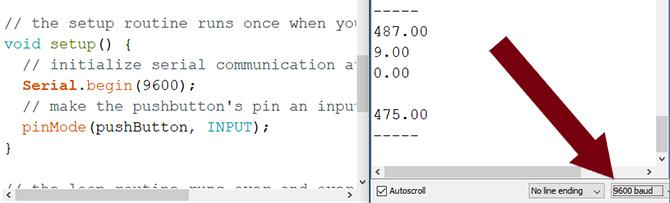 erreur arduino série correcte