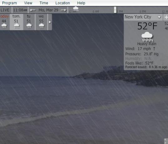 YoWIndow - Une application météo vraiment cool avec affichage météo virtuel yowindow7