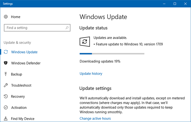 Après l'installation de Windows 10: 5 choses que vous devez faire Mise à jour de Windows 10 en cours