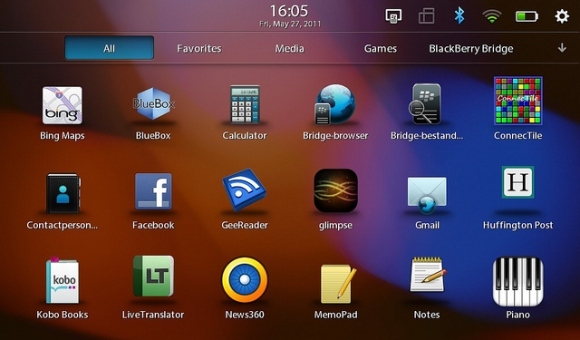 Revue du BlackBerry Playbook