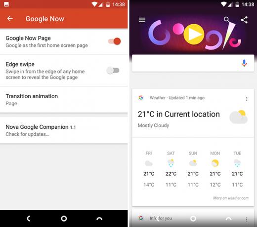 cartes google now