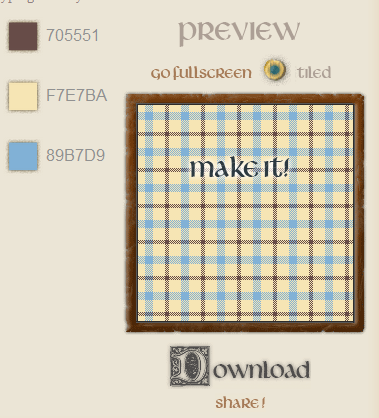 TartanMaker: Créateur de motifs de tartan en ligne image thumb56