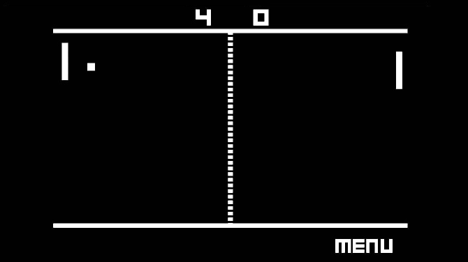 Pong Clock est un économiseur d'écran de jeu 2d classique