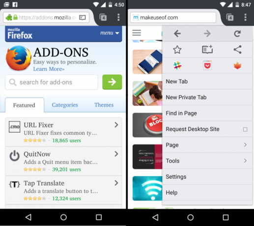 Firefox pour Android