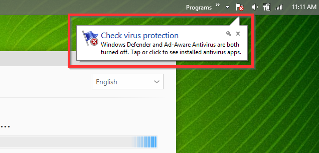 8 Installation de sécurité Ad-Aware Pro - Bulle de protection contre les virus Windows